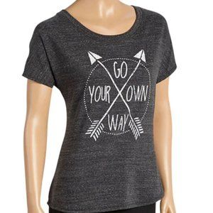 NWT Choke Black Go Your Own Way T-shirt Size M